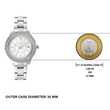 Fossil Stella Silver Dial Silver Steel Strap Watch for Women - ES3588 Authentic Buy Shop Now