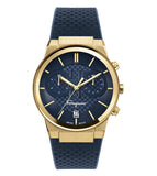 Salvatore Ferragamo Sapphire Chrono Blue Dial Blue Silicone Strap Watch for Men - SFME00221 Authentic Buy Shop Now