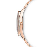 Swarovski Crystalline Chic Analog Silver Dial Rose Gold Steel Strap Watch for Women - 5544590 Authentic Buy Shop Now