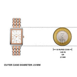 Fossil Raquel Three Hand White Dial Two Tone Steel Strap Watch For Women - ES5222 Authentic Buy Shop Now