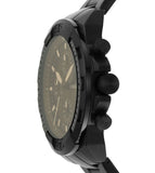 Fossil Bronson Chronograph Black Dial Black Steel Strap Watch for Men - FS5851 Authentic Buy Shop Now