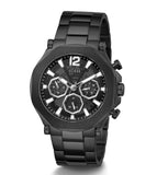Guess Edge Chronograph Black Dial Black Steel Strap Watch For Men - GW0539G3 Authentic Buy Shop Now
