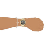 Fossil Inscription Automatic Skeleton Black Dial Gold Steel Strap Watch for Men - BQ2573 Authentic Buy Shop Now