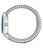 Just Cavalli Cosenza Blue Dial Two Tone Steel Strap Watch for Women - JC1L251M0015 Authentic Buy Shop Now