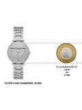Guess Trend Diamonds Silver Dial Silver Steel Strap Watch for Women - GW0512L1 Authentic Buy Shop Now
