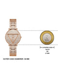 Guess Trend Diamonds Rose Gold Dial Rose Gold Steel Strap Watch for Women - GW0512L3 Authentic Buy Shop Now