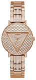 Guess Trend Diamonds Rose Gold Dial Rose Gold Steel Strap Watch for Women - GW0512L3 Authentic Buy Shop Now