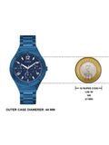 Guess Scope Multifunction Blue Dial Blue Steel Strap Watch for Men - GW0454G4 Authentic Buy Shop Now