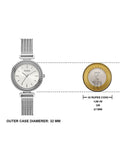 Guess Quartz Silver Dial Silver Mesh Bracelet Watch For Women - W1152L1 Authentic Buy Shop Now