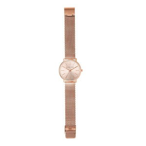 Michael Kors Pyper Quartz Rose Gold Dial Rose Gold Mesh Strap Watch For Women - MK4340 Authentic Buy Shop Now