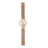Michael Kors Pyper Quartz Rose Gold Dial Rose Gold Mesh Strap Watch For Women - MK4340 Authentic Buy Shop Now