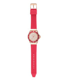 Michael Kors Everest Analog Rose Gold Dial Pink Silicone Strap Watch For Women - MK7359 Authentic Buy Shop Now