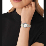 Michael Kors Lexington Analog Silver Dial Two Tone Steel Strap Watch for Women - MK4740 Authentic Buy Shop Now