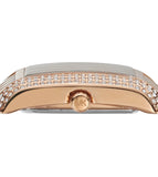 Michael Kors Emery Three-Hand White Dial Rose Gold Steel Strap Watch for Women - MK4743 Authentic Buy Shop Now