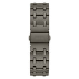 Guess Asset Quartz Red Dial Black Steel Strap Watch For Men - GW0575G5 Authentic Buy Shop Now