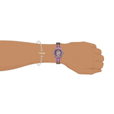Guess Allara Quartz Purple Dial Purple Steel Strap Watch For Women - GW0604L4 Authentic Buy Shop Now
