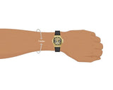 Guess Asteria Multifunction Gold Dial Black Rubber Strap Watch For Women - GW0620L2 Authentic Buy Shop Now