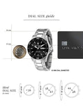 Maserati Competizione Automatic Black Dial Silver Steel Strap Watch For Men - R8823100002 Authentic Buy Shop Now