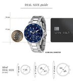 Maserati Competizione Chronograph Blue Dial Silver Steel Strap Watch For Men - R8873600002 Authentic Buy Shop Now