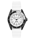 Michael Kors Maritime Analog White Dial White Silicone Strap Watch for Men - MK9159 Authentic Buy Shop Now