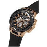 Guess Matrix Multifunction Black Dial Black Rubber Strap Watch For Men - GW0423G5 Authentic Buy Shop Now
