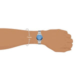 Fossil Blue Dive Three Hand Blue Dial Silver Steel Strap Watch For Women - ES5353 Authentic Buy Shop Now