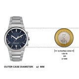 Salvatore Ferragamo Sapphire Chrono Blue Dial Silver Steel Strap Watch for Men - SFME01123 Authentic Buy Shop Now