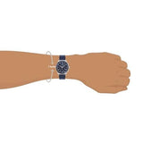 Salvatore Ferragamo 1927 Chrono Analog Blue Dial Blue Leather Strap Watch for Men - SFKZ00223 Authentic Buy Shop Now