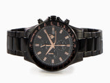 Maserati SFIDA Chronograph Black Dial Black Steel Strap Watch For Men - R8873640011 Authentic Buy Shop Now