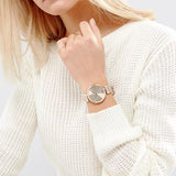 Hugo Boss Allusion Rose Gold Dial Rose Gold Steel Strap Watch For Women - 1502418 Authentic Buy Shop Now