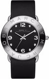 Marc Jacobs Amy Black Dial Black Leather Strap Watch for Women - MBM1140 Authentic Buy Shop Now