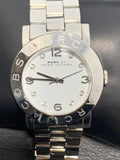 Marc Jacobs Amy White Dial Silver Steel Strap Watch for Women - MBM8611 Authentic Buy Shop Now