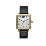 Marc Jacobs Vic Silver Dial Black Leather Strap Watch for Women - MJ1437 Authentic Buy Shop Now