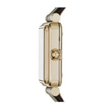 Marc Jacobs Vic Silver Dial Black Leather Strap Watch for Women - MJ1437 Authentic Buy Shop Now