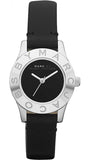 Marc Jacobs Blade Black Dial Black Leather Strap Watch for Women - MBM1211 Authentic Buy Shop Now