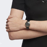 Marc Jacobs Baker Black Dial Black Leather Strap Watch for Women - MBM1273 Authentic Buy Shop Now