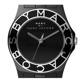Marc Jacobs Black Dial Black Ceramic Strap Watch for Women - MBM9501 Authentic Buy Shop Now