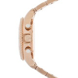 Marc Jacobs Rock Chronograph Rose Gold Dial Rose Gold Steel Strap Watch for Women - MBM3156 Authentic Buy Shop Now