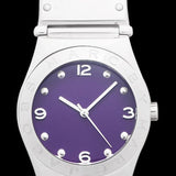 Marc Jacobs Purple Dial Silver Steel Strap Watch for Women - MBM3032 Authentic Buy Shop Now