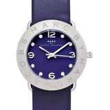 Marc Jacobs Marc Purple Dial Purple Leather Strap Watch for Women - MBM8530 Authentic Buy Shop Now