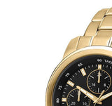 Maserati Successo Black Dial Gold Stainless Steel Watch For Men - R8873645002 Authentic Buy Shop Now