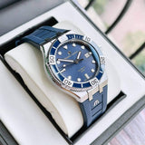 Maurice Lacroix Aikon Venturer Blue Dial Blue Rubber Strap Watch for Men - AI6058-SS001-430-1 Authentic Buy Shop Now