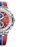 Maurice Lacroix Aikon Beach Volley Vikings Limited Edition Red Dial Red Rubber Strap Watch for Men - AI1018-SS001-530-6 Authentic Buy Shop Now