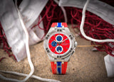 Maurice Lacroix Aikon Beach Volley Vikings Limited Edition Red Dial Red Rubber Strap Watch for Men - AI1018-SS001-530-6 Authentic Buy Shop Now