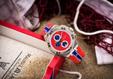Maurice Lacroix Aikon Beach Volley Vikings Limited Edition Red Dial Red Rubber Strap Watch for Men - AI1018-SS001-530-6 Authentic Buy Shop Now