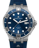 Maurice Lacroix Aikon Venturer Blue Dial Blue Rubber Strap Watch for Men - AI6058-SS001-430-1 Authentic Buy Shop Now