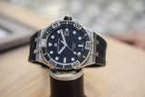 Maurice Lacroix Aikon Venturer Black Dial Black Rubber Strap Watch for Men - AI6058-SS001-330-1 Authentic Buy Shop Now