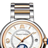 Maurice Lacroix Fiaba Moonphase Mother of Pearl Dial Two Tone Steel Strap Watch for Women - FA1084-PVP13-150-1 Authentic Buy Shop Now