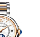Maurice Lacroix Fiaba Moonphase Mother of Pearl Dial Two Tone Steel Strap Watch for Women - FA1084-PVP13-150-1 Authentic Buy Shop Now