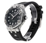 Maurice Lacroix Aikon Venturer Black Dial Black Rubber Strap Watch for Men - AI6058-SS001-330-1 Authentic Buy Shop Now